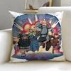 Popular Anime Delicious In Dungeon Cushion Cover Soft  EasyWash Pillow Case  Versatile for Couch Bed Travel and Office
