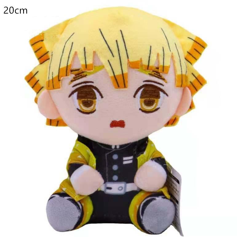 Non-Toxic Original 20Cm Demon Slayer'S Blade Plush Toy Kimetsu No Yaiba Kamado Tanjirou Tomioka Giyuu Agatsuma Zenitsu Douma Sabito Plush