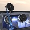 Car Design Alloy Folding Wireless Charging Magnetic Phone Holder for Car Suction Mobile Holder Dashboard  Holder