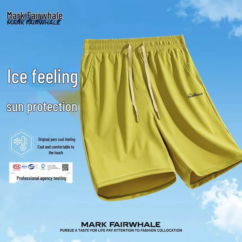Mark Fairwhale Men's Ice Silk UPF50+ Sun Protection Casual Shorts