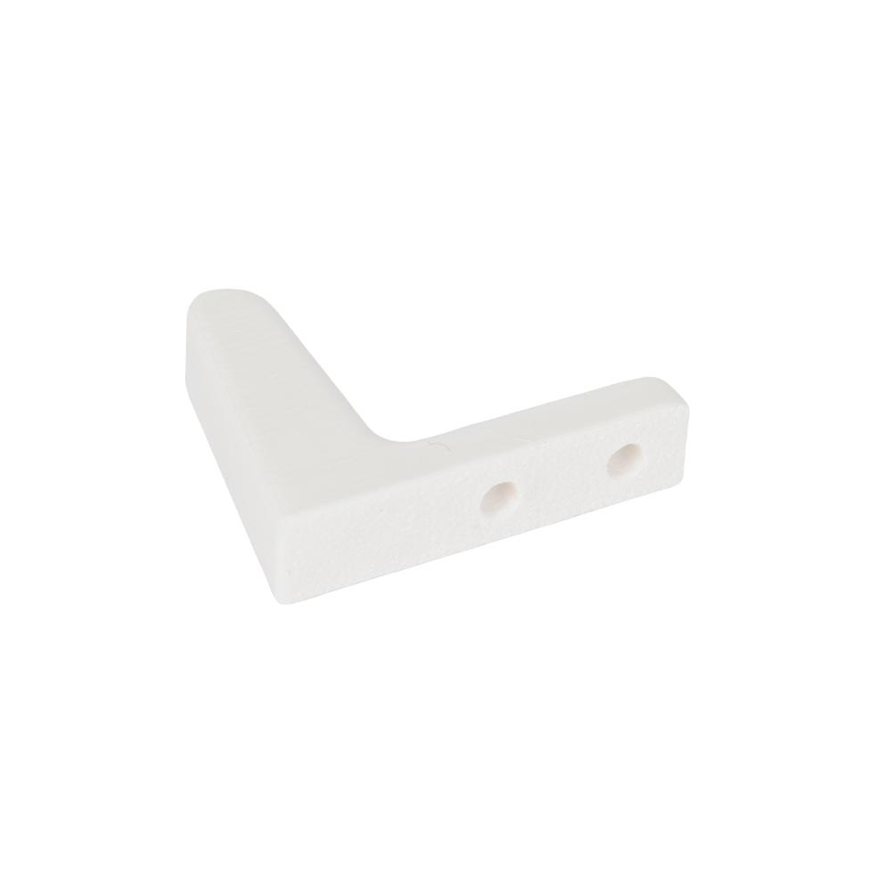2 Set Creative RV Toilet Seat Stabilisers Wobbly Loose Buffers Bumpers Stop Slipping Sliding And Screw White Plastic For Caravan