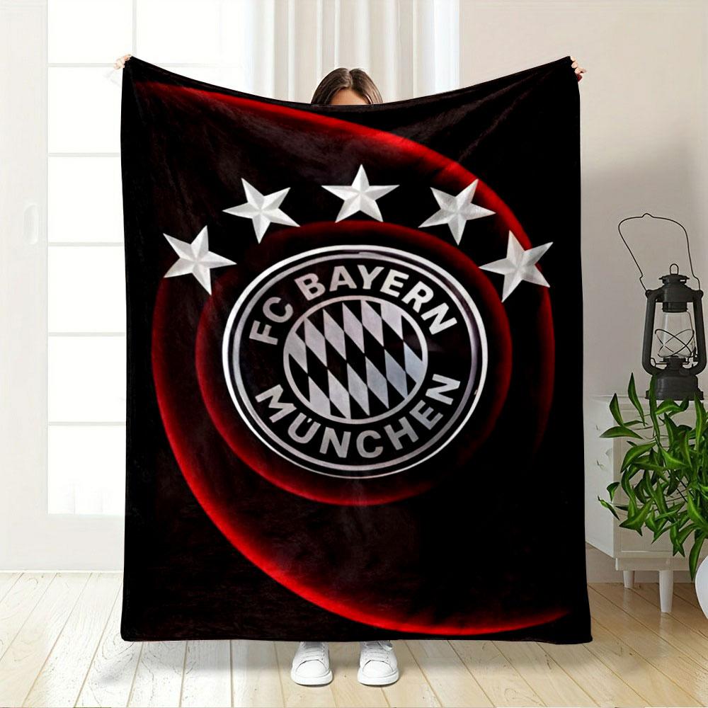 Circular Logo with Diamonds, Text, Five Stars, and Glowing Red Curves. for All Seasons Blanket Lunch Break Throw Gift