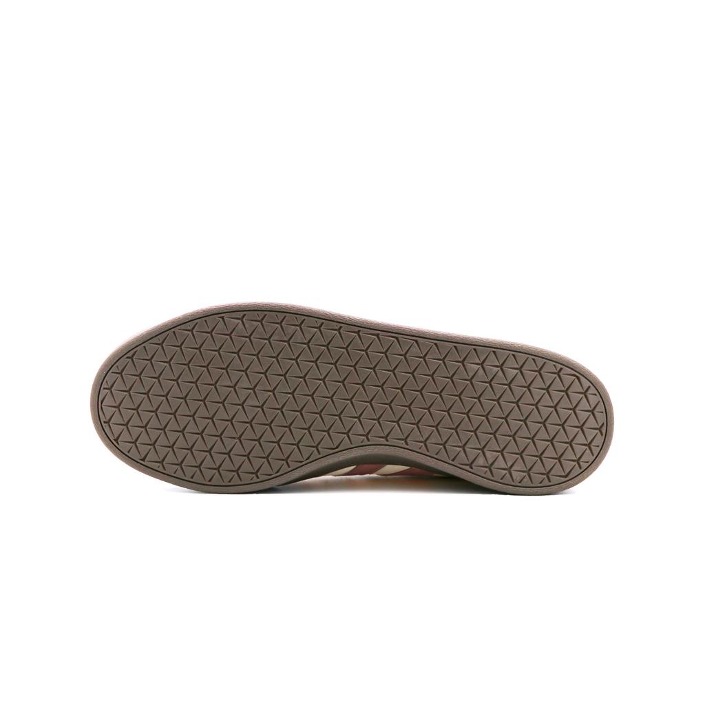 Adidas VL COURT 2.0 Slip Resistant Abrasion Resistant Low top Skateboard Shoes Unisex Yellow Brown HQ1802(Team17-)