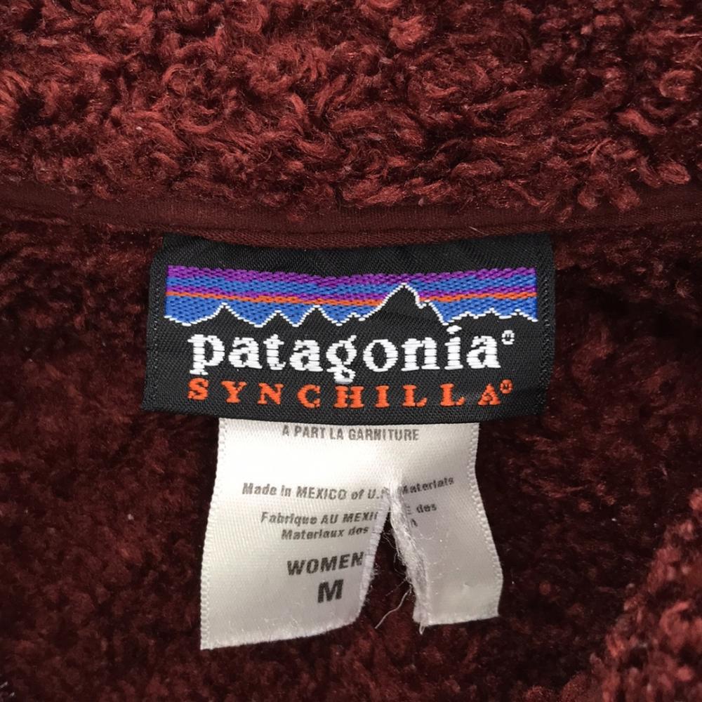 Patagonia Long Sleeve Bore Zip Hoodie M Red Series Outdoor 25730F5 Women Used