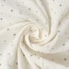 Muslin design diaper 3 pack 70x80 white with stars