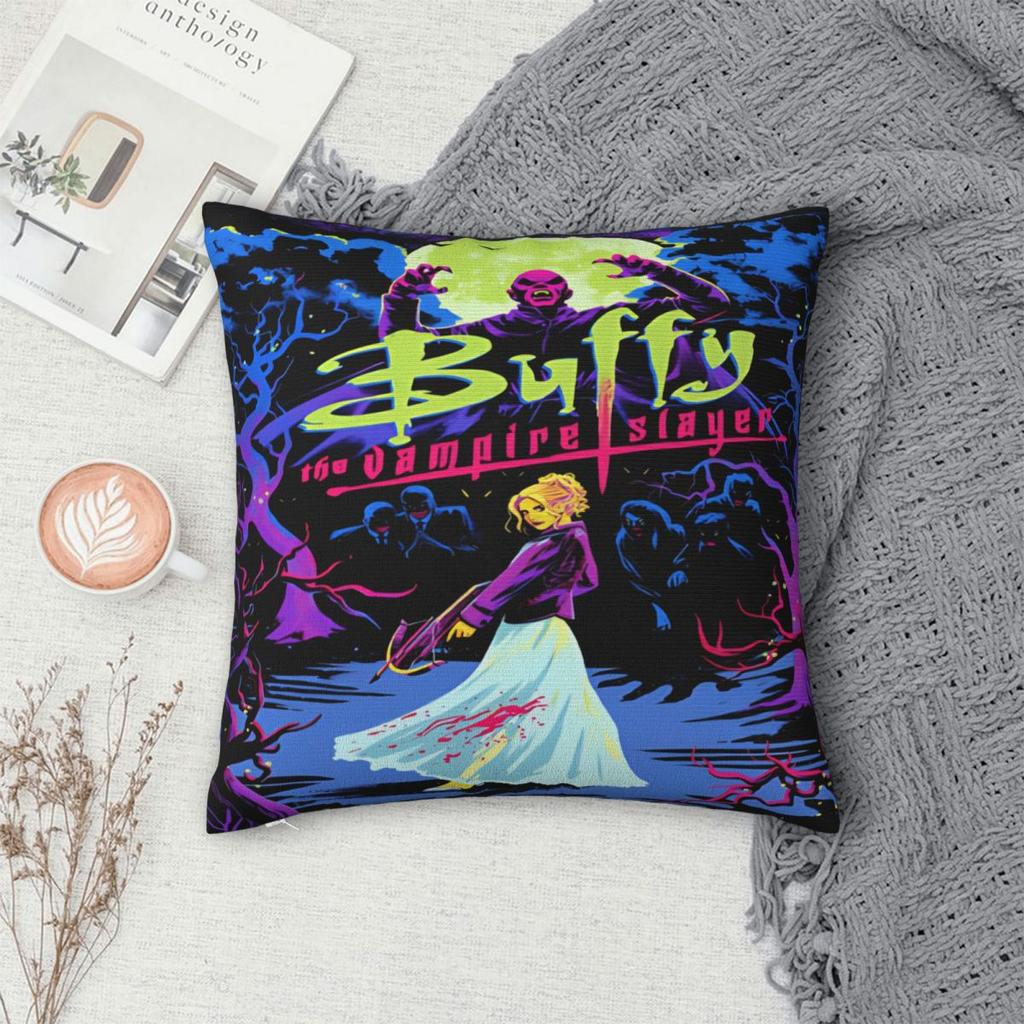 Buffy The Vampire Slayer Printed Pillowcases Cushion Cover Pillow Covers New Style Home Decoration Square Multiple Sizes