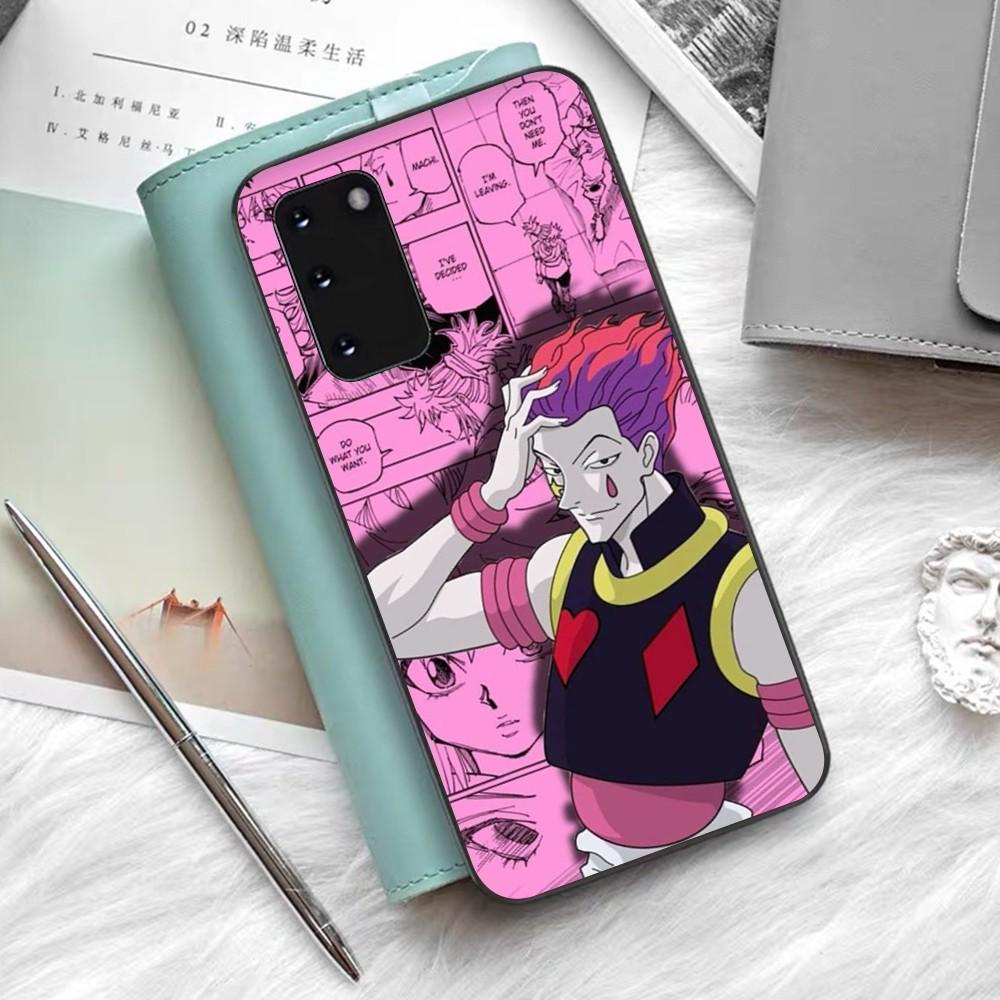 

Hunter Animal Hisoka Phone Case Silicone PC+TPU For Samsung S10 20 30 22 23 24 Plus Lite Ultra Cover Samsung S23 Ultra 5g