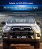 Daytime Running Lights for 2020-2024 Toyota Hilux Revo - Dedicated Modification