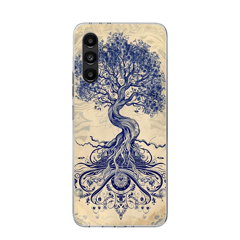 Tree of Life Space Phone Case For Samsung Galaxy A16 A26 A36 A56 A15 A14 A13 A55 A54 A53 A35 A34 A33 A25 A24 A23 A05S A04S A03S