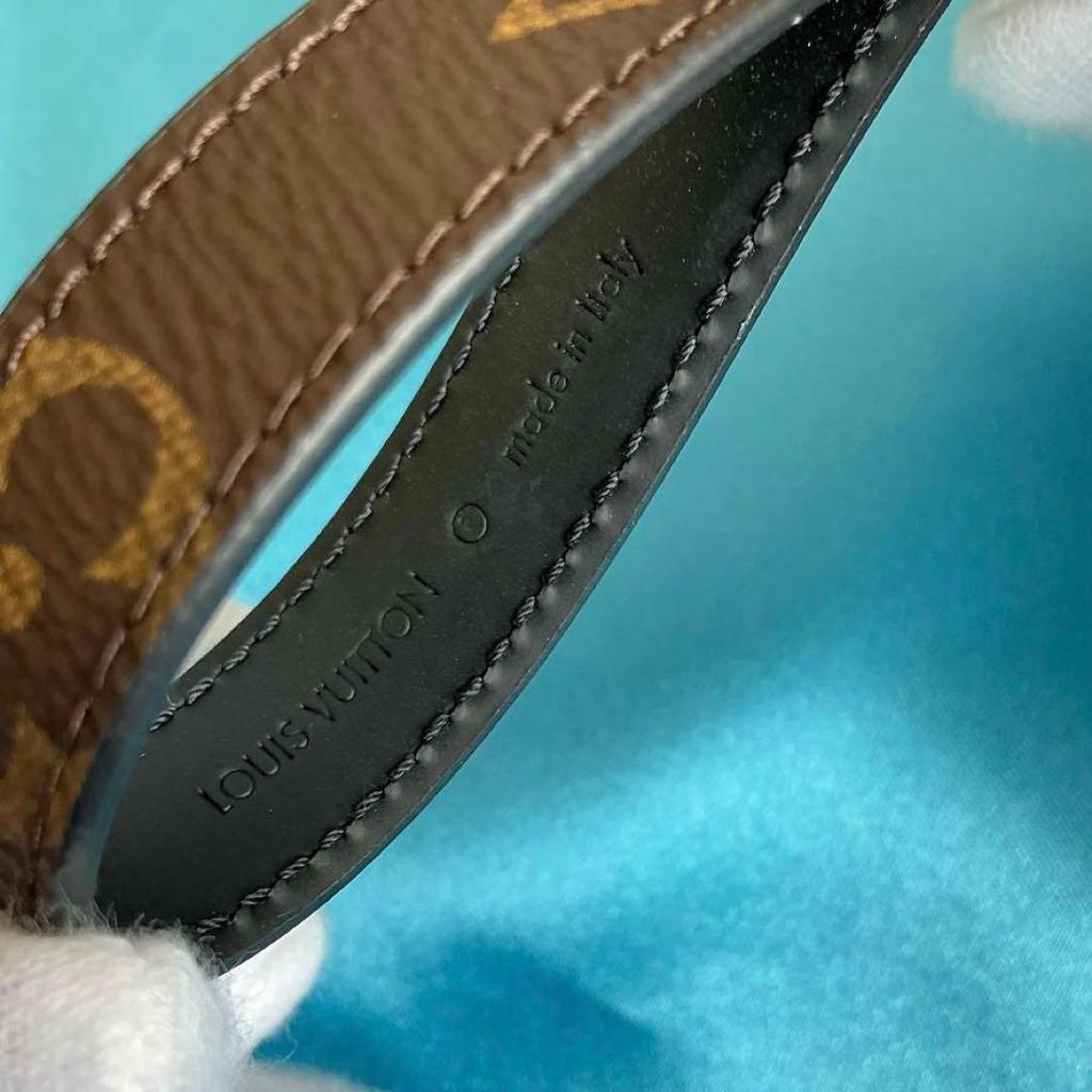 Used Louis Vuitton Key Holder Slim Dragonne