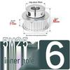 5M25T Quick-Lock Aluminum Timing Pulley with 25 Teeth
