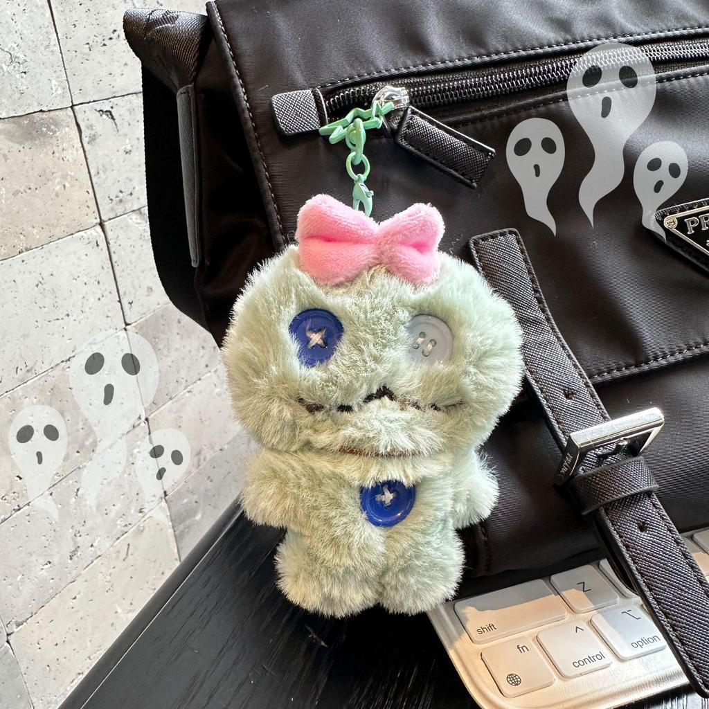 DIY Cartoon Plüschpuppe Schlüsselanhänger und Brosche - Niedliche Dekoration für Taschen