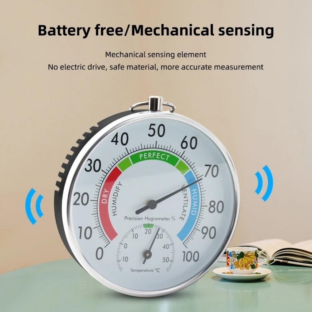 2 In 1 Analog Thermo-hygrometer Decorative Style Temperature Humidity Gauge  Sauna Room