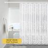 1Pc Shower Curtain Waterproof PEVA DIY With Hooks Thickening Bathroom Decor 180*180CM