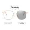 Unisex Luxury Myopia Glasses Photochromic Anti Blue Light HD Vision Fashionable Elegant Design