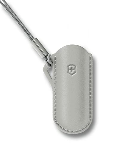 Victorinox Leather Pouch for Swiss Army Knives, Gray Mystical Morning