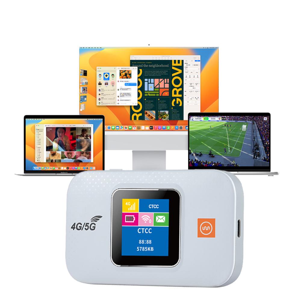 E5577 LTE Portable Car WiFi: Full Network Mobile Router with Wireless Card Insertion