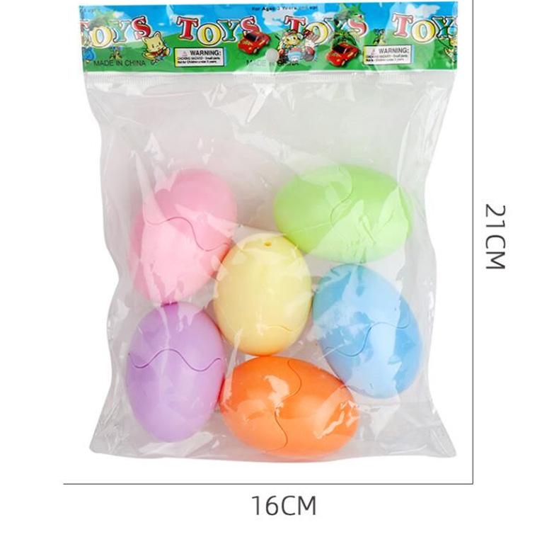 Early Education Children's Stackable Shape and Color Matching Eggs