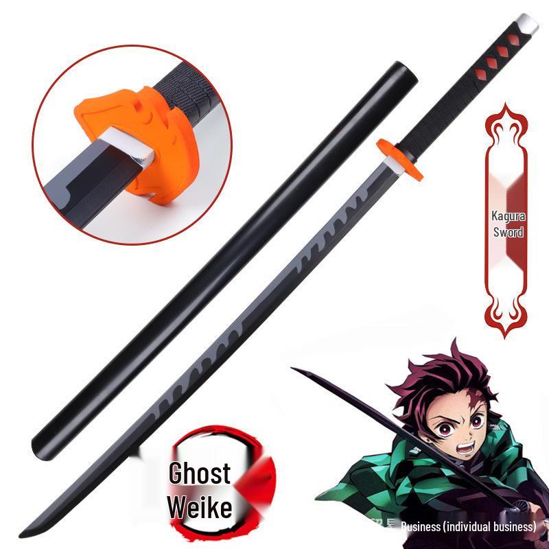 Demon Slayer Anime Swords: Tanjiro, Zenitsu & Giyu Cosplay