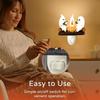 Halloween Lights Ghost Campfire Flickering Nightlight Halloween Decoration