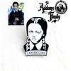 Wednesday Addams Brosch Märke Semester Skräck Gåva Till Fans