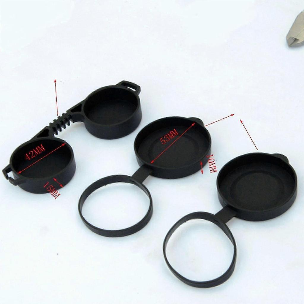 Sistema di Lenti Tappi Accessori Binocolo Nero Compatto Professionale Robusto 10x42 Diretto