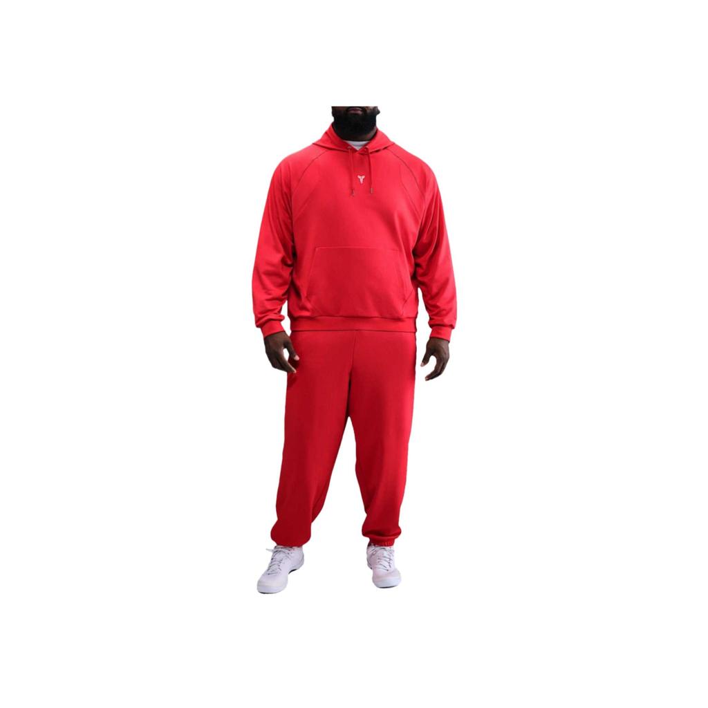 Nike Felpa con cappuccio pullover Kobe Therma-FIT Rosso chiaro/Rosso chiaro/Bianco Uomo Top Rossi HJ8109-696