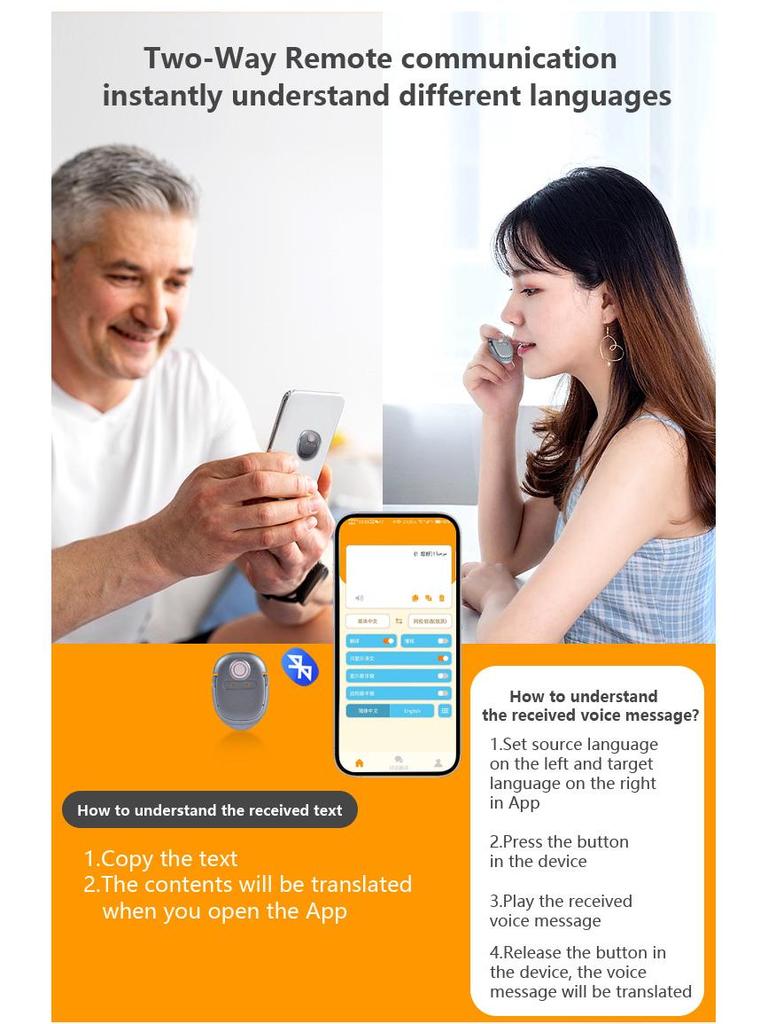 Multilingual Voice Translator & Mobile Stand Pen