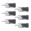 6x Twist Knot Wire End Brush Fit for Metal Surface Grinding, Dusting, Polishing