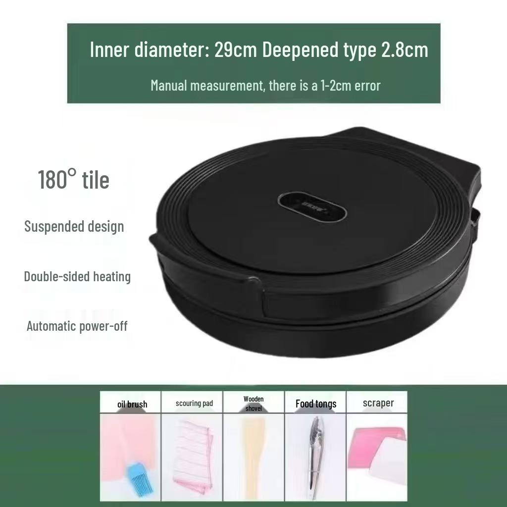 Dual-Sided Electric Griddle: Non-Stick Barbecue, Fry Pan & Pancake Maker.