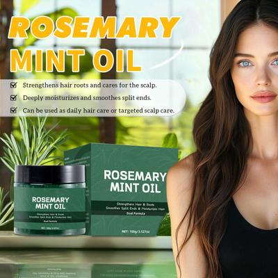 Óleo para Cabelo Nutra seu Cabelo e Desfrute do Agradável Cheiro de Menta.100ml