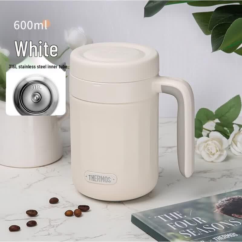 Thermos 0.6L Stainless Steel Handle Mug