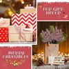 5Pcs Christmas Decoration Glitter Berrie Artificial Flower Bouquet Christmas Tree Ornaments for Home New Year 2025 Navidad Decor