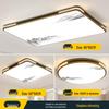 2025 LED Ceiling Light: Bright Core Design for Living, Bedroom, Study, and Dining Rooms, Wrought Iron Fixture