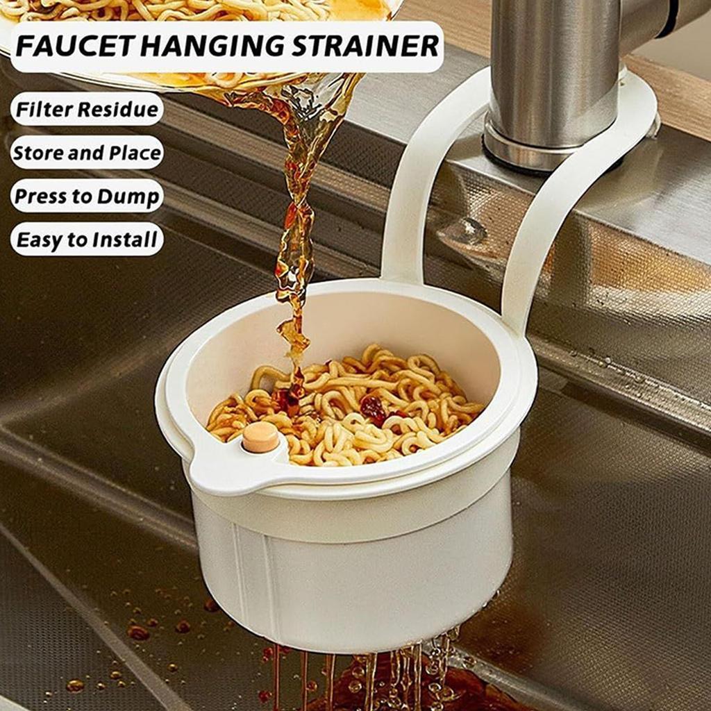 Sink Strainer Basket Anti-Clogging Drain Basket For Sink Kitchen Tool Fruits Washing Drains Colander For Counter Home Apartment