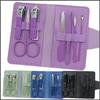 7-Piece Stainless Steel Nail Clippers and Manicure Set