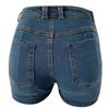Damen Sommer Schnür Jeans Shorts Mode Farbe Hosen Shorts