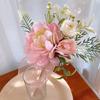 Artificial Flower Pen Simulated Bouquet Writing Appreciation Present For Teachers Birthdays Thanksgiving Graduation Day