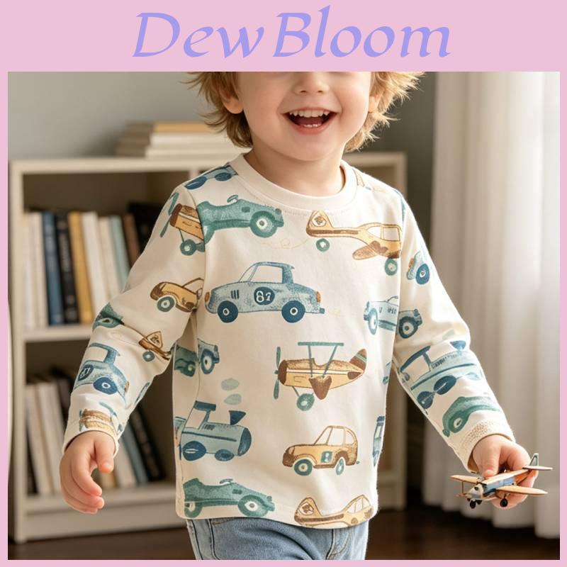Toddler T Shirt For Boys Cotton Soft Comfortable Casual Kids Top