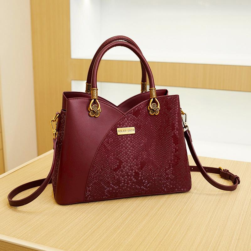 Crossbody Bag, Fashionable Trendy Handbag, New Summer Single-shoulder Women's Bag with Sequin Texture, Large Tote Bag