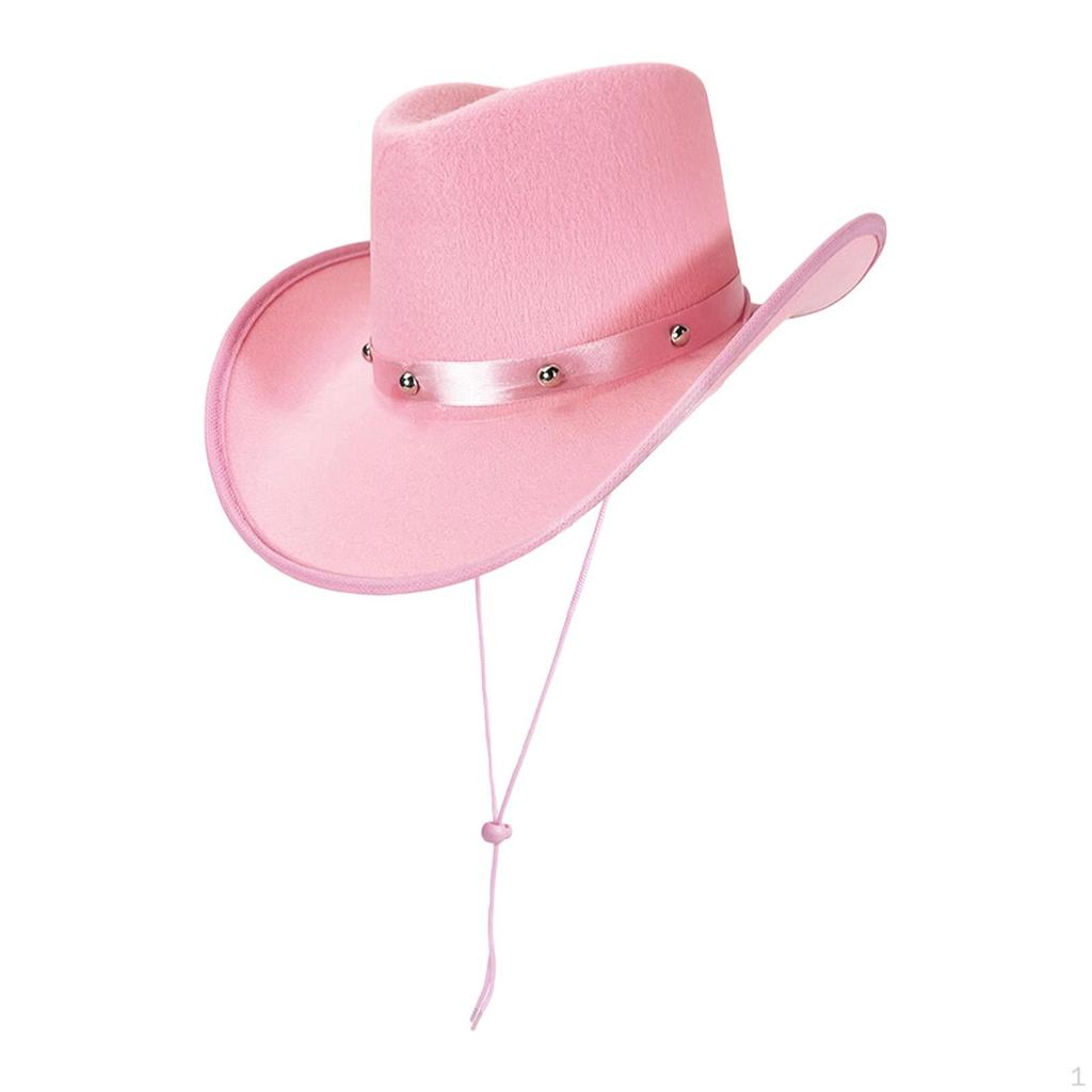 Cowboy Hat Cosplay Costume Accessories for Engagement Carnival Wedding