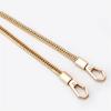 Snake Bone Chain Gold/Silver/Black Bag Strap Replacement Metal Shoulder Straps Crossbody Bag Chain Bag Accessories