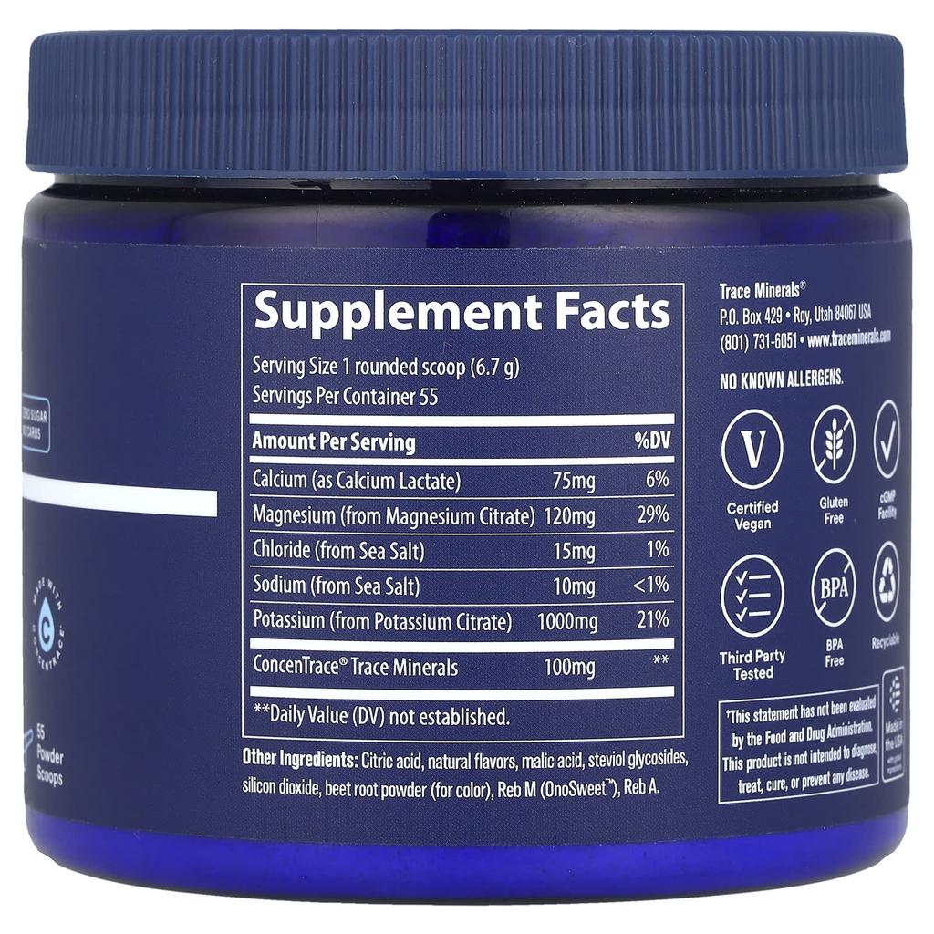 Keto Electrolyte Powder, Strawberry Lemonade, 369G (13Oz)