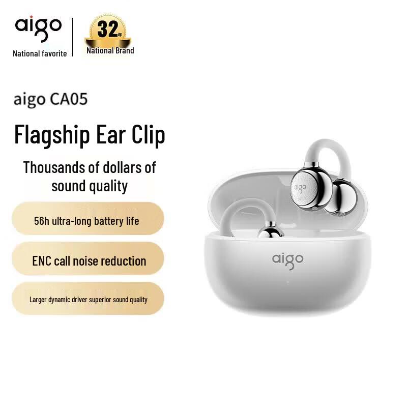 aigo CA05 Clip-on Open-Ear Bluetooth Earbuds