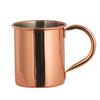 410ml 100% Copper Moscow Mule Mug Cocktail Wine Cup Hammered Coppery Beer Mugs Coffee Mug Milk Cup Bar Cup Outdoor Tableware