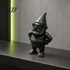 Modern Home Decor Accents 3D Printed Beach Gnome Statue with Swimsuit Sunglasses, Waterproof Decorative Summer Dwarf Ornaments Figurine for