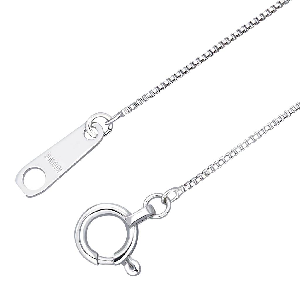 Necklace Chain 10K Gold Venetian 40cm K10WG White Gold [Sears] sc97-0001-wg