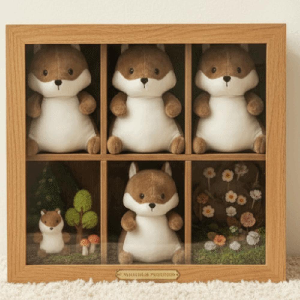Realistic Squirrel Plush Toy Animal Squirrel Stuffed Toy Lovely Squirrel Plush Doll Girls