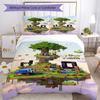Minecraft Customize With Your Name Bedding Set Breathable Duvet Cover With Pillowcases Decorative Bed Linen For Bedroom Home Decoration Birthday Gift