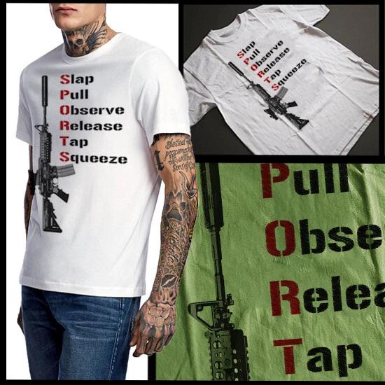 Military Marksmanship Instructor T-Shirt Sniper Army Rangers Special Forces S